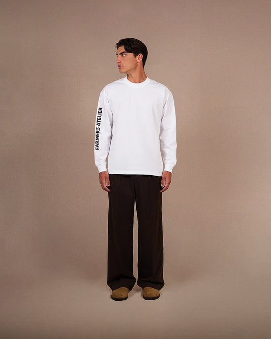 Hayline long sleeve | White