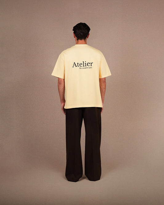 Creative tee | Butter Yellow