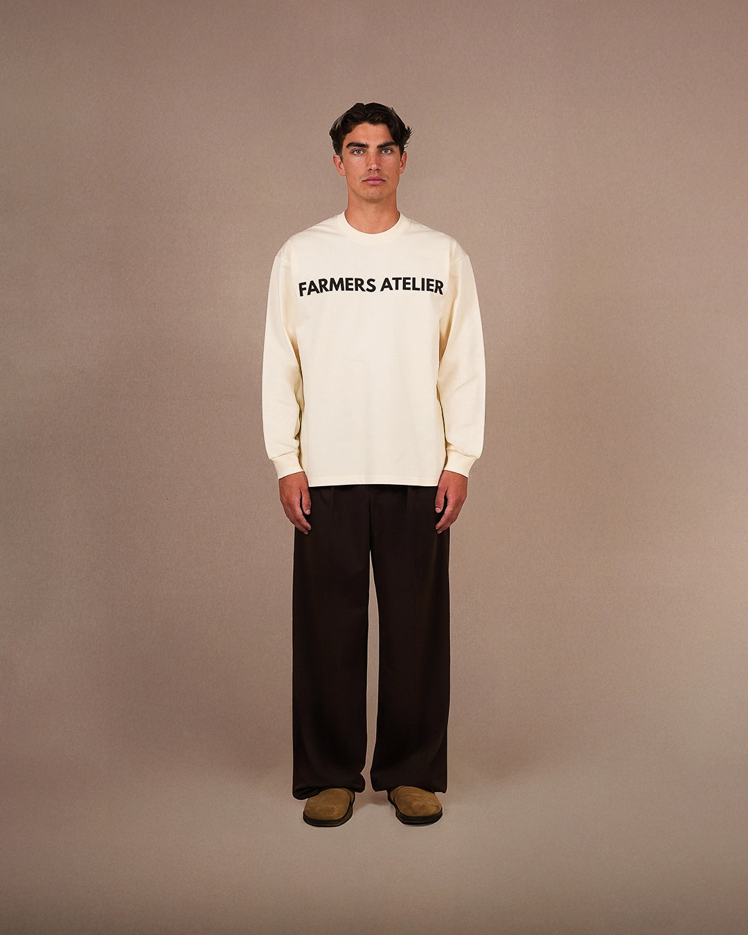 Farm front long sleeve | Butter Yellow